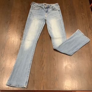 womens american eagle super stretch jeans